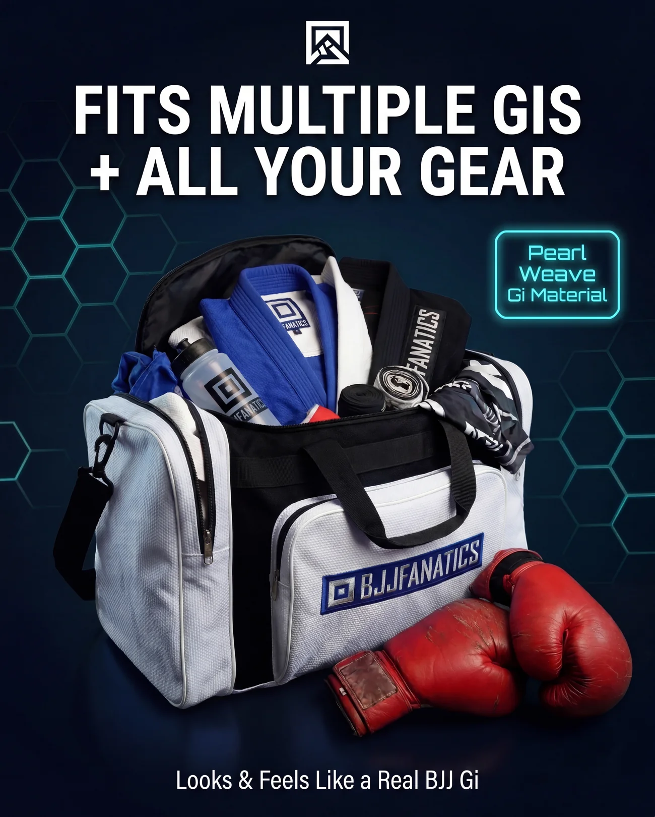 BJJ Fanatics Gi Bag (Gi Material) - Image 10