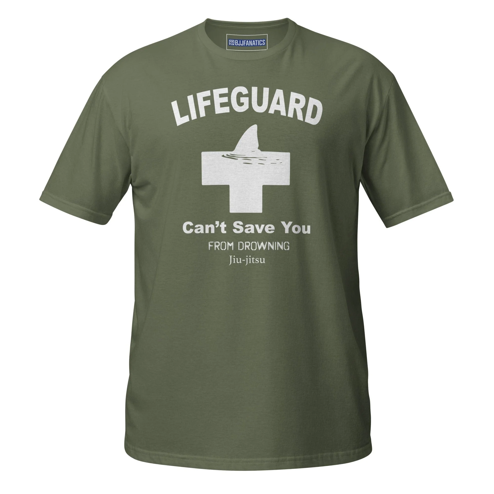 BJJ Lifeguard Dark Tee - Image 3