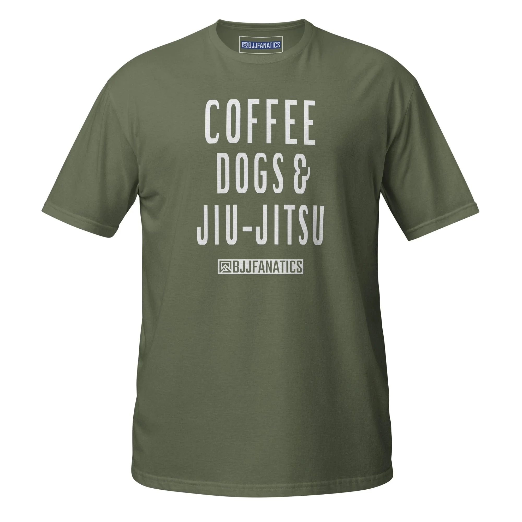 Coffee, Dogs And Jiu Jitsu Tee - Image 3