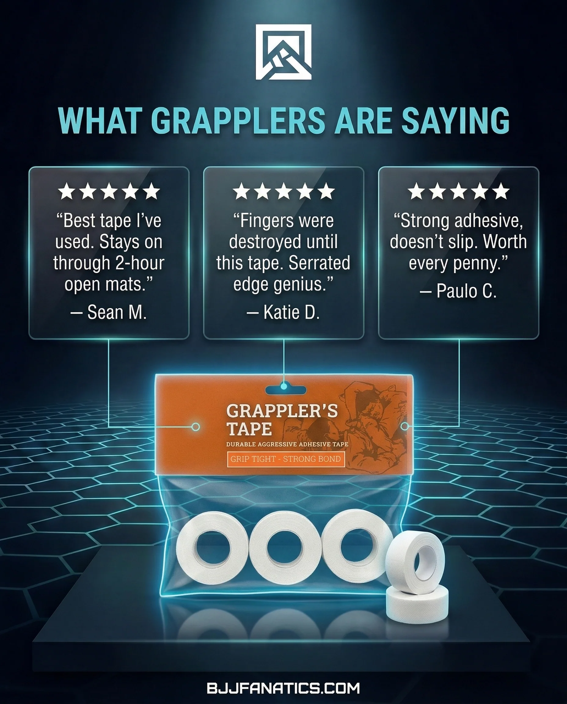 Grappler's Tape: Especially Made For Fingers - Image 5