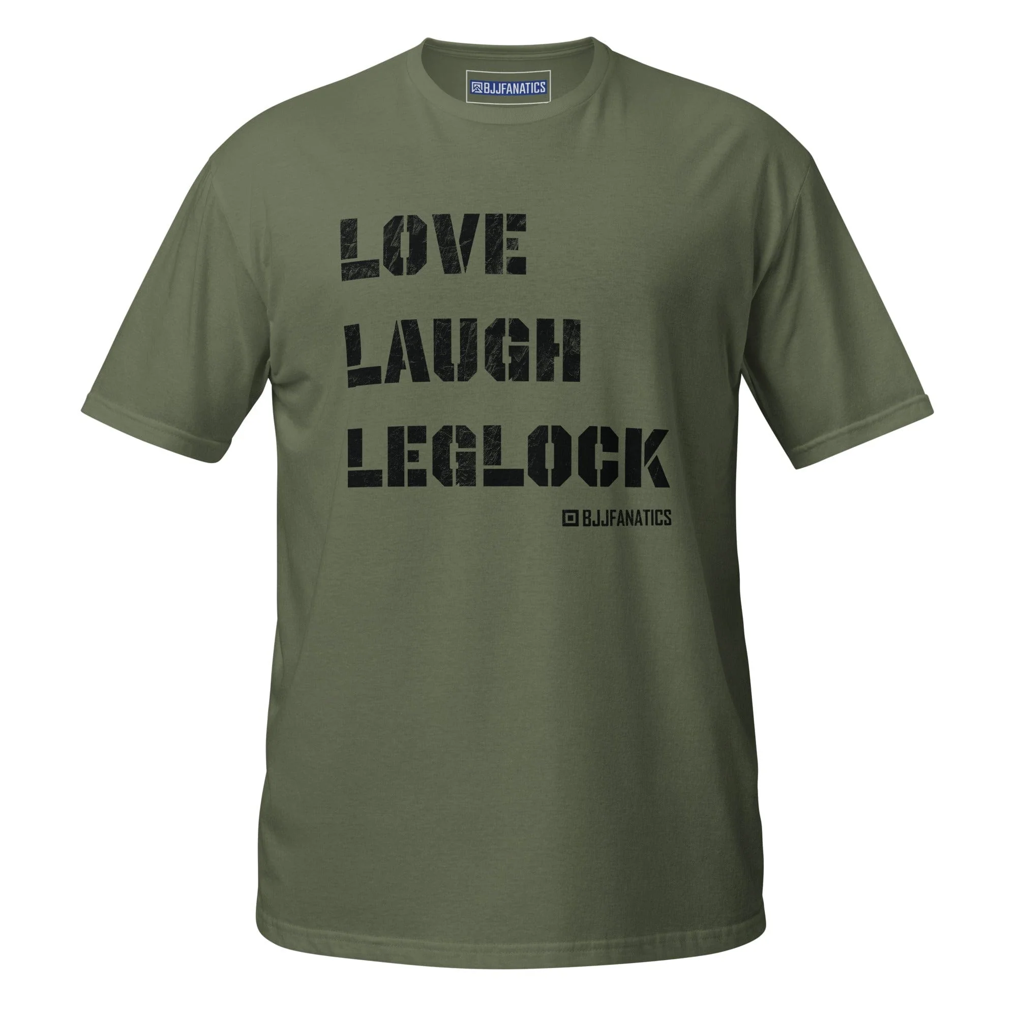 Love Laugh Leglock Dark Tee