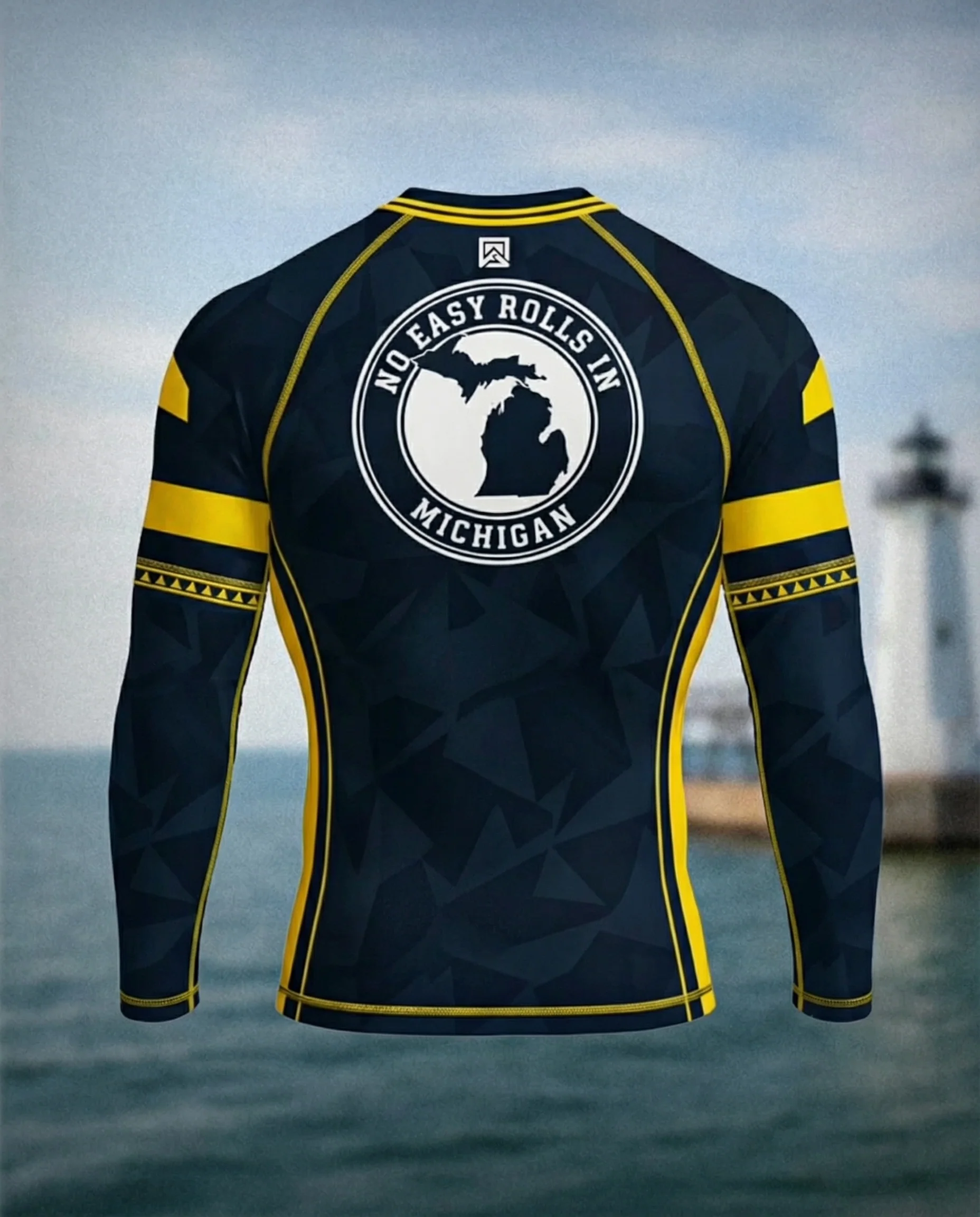 Michigan Jiu-Jitsu Rashguard - Image 4