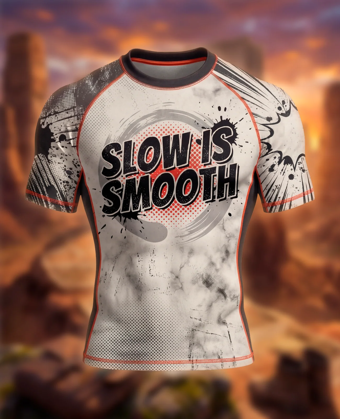 Pre-Order Slow is Smooth, Smooth is Fast Rashguard