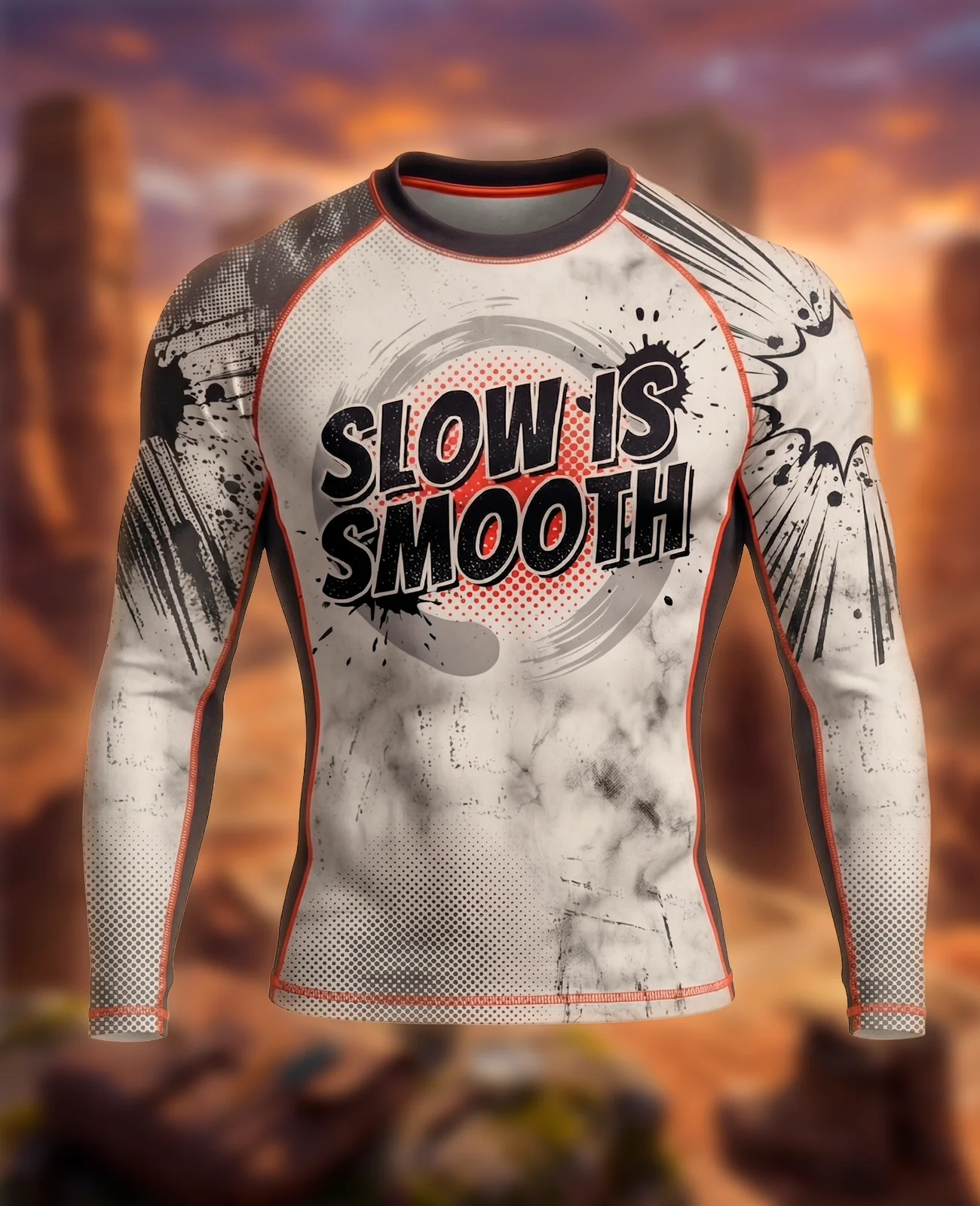 Pre-Order Slow is Smooth, Smooth is Fast Rashguard - Image 3