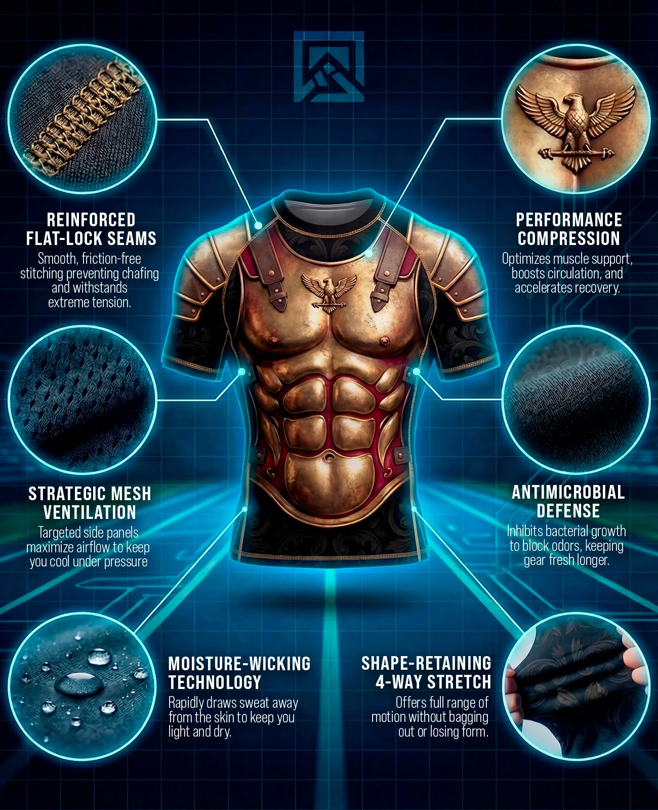 Pre-Order The Gladiator Rashguard - Image 5