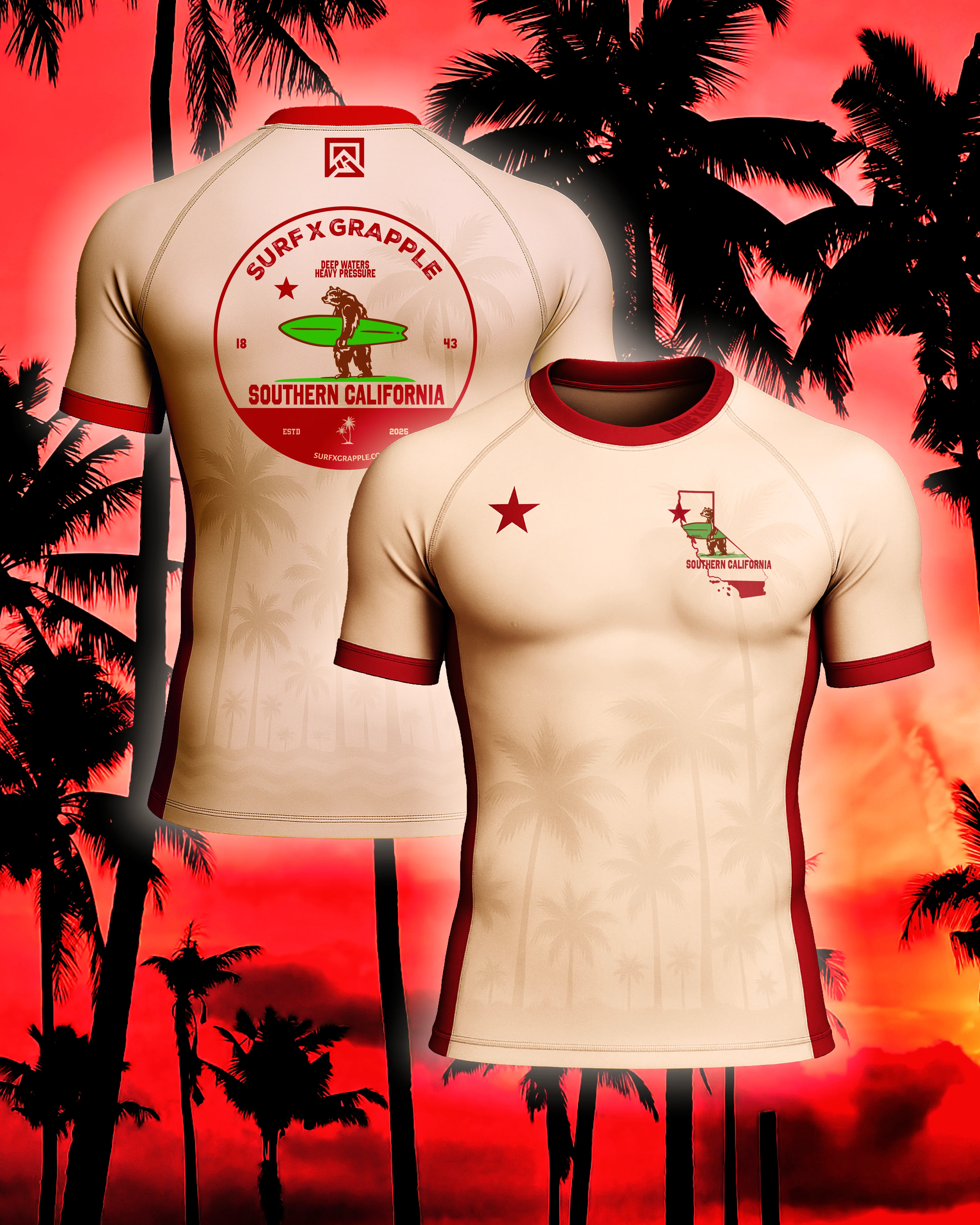 SoCal (Southern California) Rashguard - Image 3