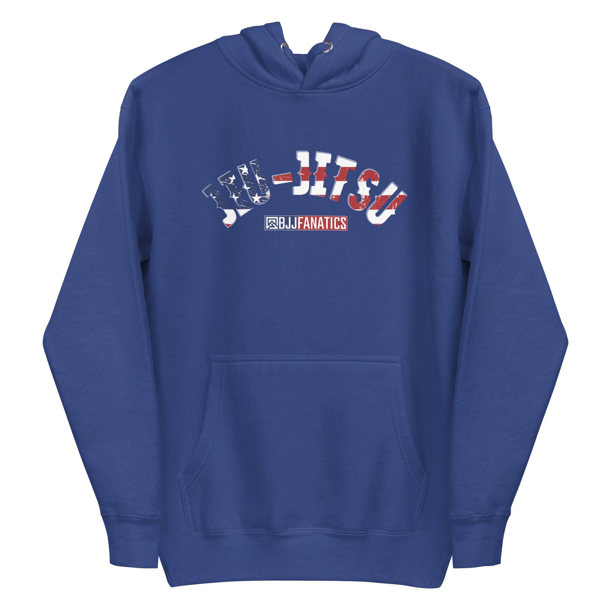 USA Flag Jiu Jitsu Premium Hoodie - Image 4
